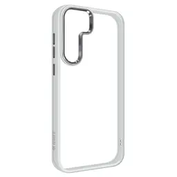 Чехол для Samsung Galaxy S24 Plus 5G (SM-S926), UNIT2, белый, ударопрочный, прозрачный противоударный чехол-накладка из TPU и поликарбоната (PC), с защитными бортиками, защита всего корпуса от ударов и царапин, ArmorStandart (ARM74816)