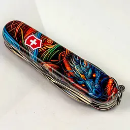 Ніж Victorinox Climber Zodiac 91мм 14функ Сапфіровий дракон - мініатюра 2