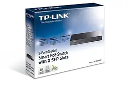 Комутатор керований, мережеве обладнання, SG2210P TP-LINK - мініатюра 3