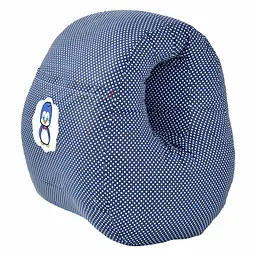 Подушка для годування Papaella Mini Горошок, 28х30 см, синій (8-31999) - мініатюра 8
