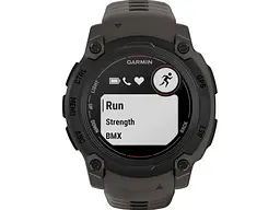 Смарт-годинник Garmin Instinct E 45mm Black with Charcoal Band (010-02933-00) - мініатюра 2
