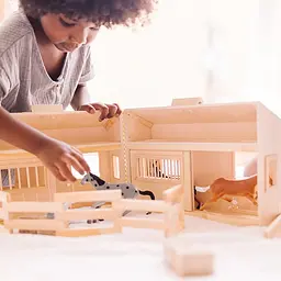 Ігровий набір Melissa&Doug Стайня з конями (MD3704) - мініатюра 6