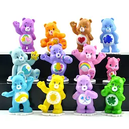 Іграшки Дбайливі ведмедики (Care Bears), 12 шт
