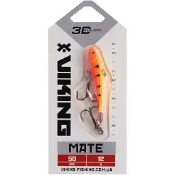 Балансир Viking Fishing Mate Ice Jig 50mm 12g #15 Pink Moon - мініатюра 2