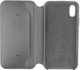 Чохол-книжка Apple Book Cover Case iPhone X Dark Gray - мініатюра 4
