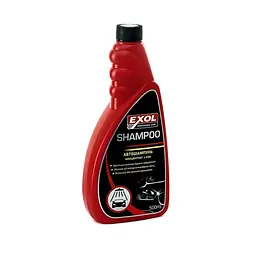Автошампунь для ручного миття EXOL Shampoo концентрат 500 мл, розведення 1:200