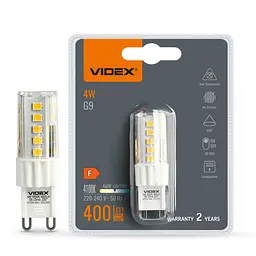 LED-лампа Videx G9S 4W G9 4100K (25755-000)