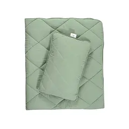 Набір ковдра з подушкою Penelope - Colors in Comfort green зелений полуторний - мініатюра 8