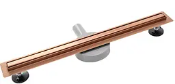 Душовий канал Rea Neo Slim Pro 80 см brushed copper REA-G0653 - мініатюра 6