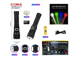Суперпотужний Ліхтар Type-C LED екран 1x18650 Coba CB-S001-4