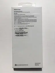 Чохол силіконовий протиударний Official Silicone Cover EF-PG996TBEGRU для Samsung Galaxy S21 Plus (6.7") Black - мініатюра 5