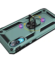 Панель BeCover Military для Samsung Galaxy A02 SM-A022 / M02 SM-M022 Dark Green (706641) - мініатюра 3