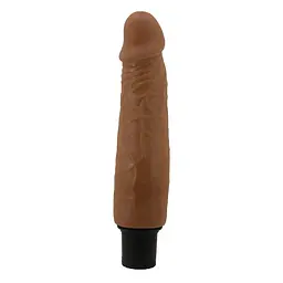 Вібратор Baile Sliding Skin Waldorf 8.5" 21.5 см коричневий - мініатюра 2