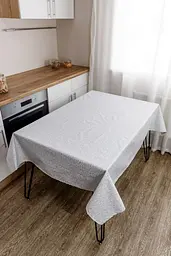 Скатертина Simfoni 120х136 см Айс Вензель (033547) - мініатюра 6