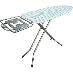 Дошка для прасування Casa Si Elegance Grey/Blue Zigzag 125x41 см (DAS303519) - мініатюра 2