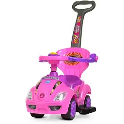 Каталка-толокар Bambi M 4205-8 рожевий - мініатюра 3