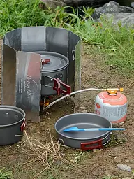 Вітрозахисний екран для пальника Naturehike NH 10 NH20CJ008 steel - мініатюра 4