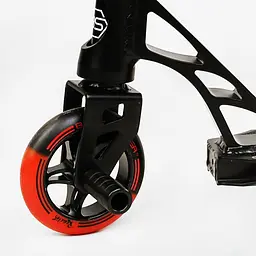 Самокат трюковий Best Scooter 55х85 см Чорно-червоний 000231346 - мініатюра 3