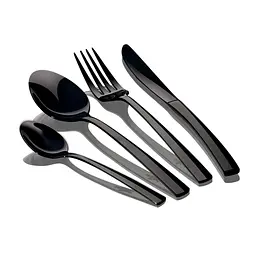 Набір столових приборів Berlinger Haus Matte Black 24 предмети (BH-3080)