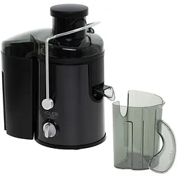 Соковитискач Adler AD 4132 dark inox 600Вт/ контейнер для соку-0,45л/ контейнер для м'якоті-1,5л - мініатюра 3