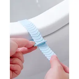 Ручка для кришки унітазу блакитна - мініатюра 4