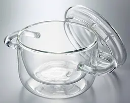 Ємність з ручками і кришкою Thermic Glass 250 мл A11643G3902AA01 LUIGI BORMIOLI