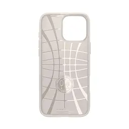 Чехол Spigen Liquid Air для iPhone 16 Pro Natural Titanium (ACS08120) + защитное стекло - мініатюра 3