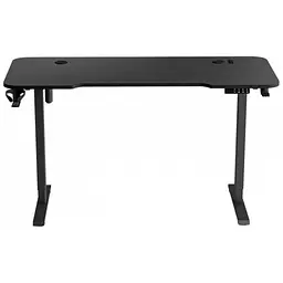 Комп'ютерний стіл GT Racer TY-1611 Black (TY-1611 (160x60x72-117) Black) - мініатюра 3