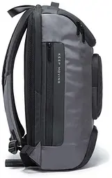 Рюкзак міський Bange BG-7078 30л ранець з відсіком для ноутбука до 15.6'' USB-роз'єм Gray (19377) - мініатюра 4