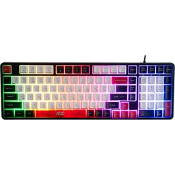 Клавіатура AOC GK116H1 LED USB UA White/Red/Black (GK116H1/97)