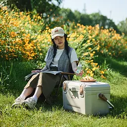Туристичний холодильник Naturehike CNH22CJ10001 45 л бежевий - мініатюра 9