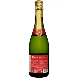 Вино ігристе Duc de Montrives Blanc de Blancs Demi-Sec біле напівсухе 0.75 л - мініатюра 2