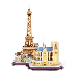 Пазл Cubic Fun City line Paris (MC254h) - мініатюра 3