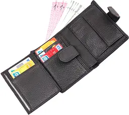 Чоловічий шкіряний гаманець Vintage 9,5х14 см acs0015342 - мініатюра 7