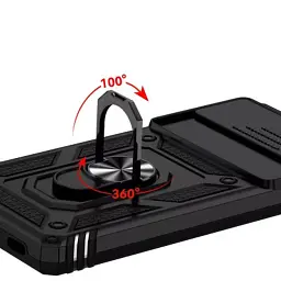 Чохол до мобільного телефона BeCover Military Google Pixel 6A Black (708824) - мініатюра 2