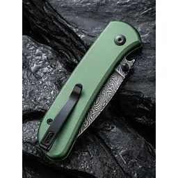 Ніж складаний Civivi Qubit Green Aluminum C22030E-DS1 - мініатюра 14