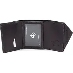 Шкіряний гаманець GRANDE PELLE 10х9.5х2 см acs0029301 - мініатюра 3