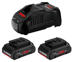 Акумулятор для електроінструментів Bosch ProCORE 18V 4.0 Ah, 2 шт і з/п GAL 1880 CV