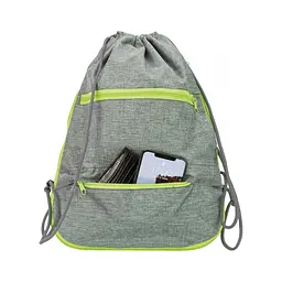 Сумка для взуття Cool For School з 2 блискавками з розширенням унісекс коричнево-чорна (CF85759-30) - мініатюра 2