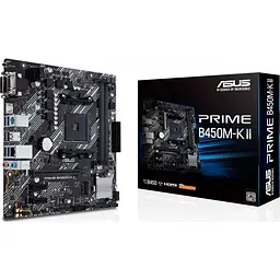 Материнська плата Asus Prime B450M-K II Socket AM4 - мініатюра 2
