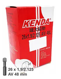 Камера велосипедна Kenda 26х1.95/2.125 AV 48 мм (G0000953) - мініатюра 3