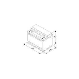 Акумулятор автомобільний Bosch 70А (0 092 S30 070) - мініатюра 2