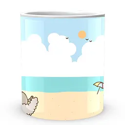 Кухоль GeekLand Pusheen Пушин PC 02.21 330 мл білий - мініатюра 2