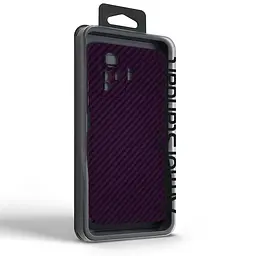 Карбоновый чехол для Xiaomi Redmi Note 12S 4G, LikeCarbon, фиолетовый, панель, защитный чехол-накладка, ультратонкий и легкий, противоударный, обеспечивает защиту от ударов, падений и царапин, ArmorStandart (ARM71950) - мініатюра 3