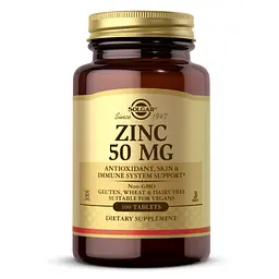 Цинк Zinc 50 mg 100 таб