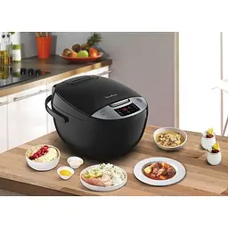 Мультиварка Moulinex SimplyCook 750 Вт чорна (MK611832) - мініатюра 7