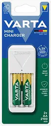 Зарядний пристрій Varta Mini Charger 2хNI MH AA2100 мА/год (57656101451)