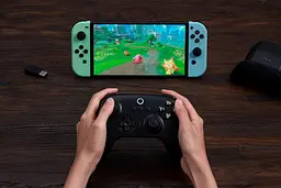 Геймпад 8BitDo Ultimate Bluetooth 80NA Black Edition - мініатюра 10
