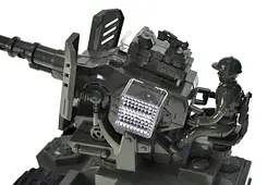 Игрушка пушка на радиоуправлении колесная артиллерийская аккумуляторная Assault Tank A8863-128, в коробке р.33,5х12,5х20,5см - миниатюра 2