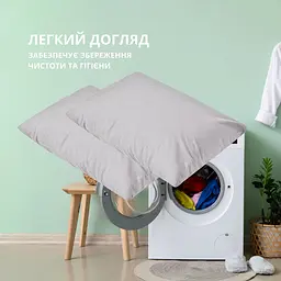 Наволочка на подушку Ideia Papaella Ранфорс горошок 40х60 см 2 шт. (8000035452) - мініатюра 4
